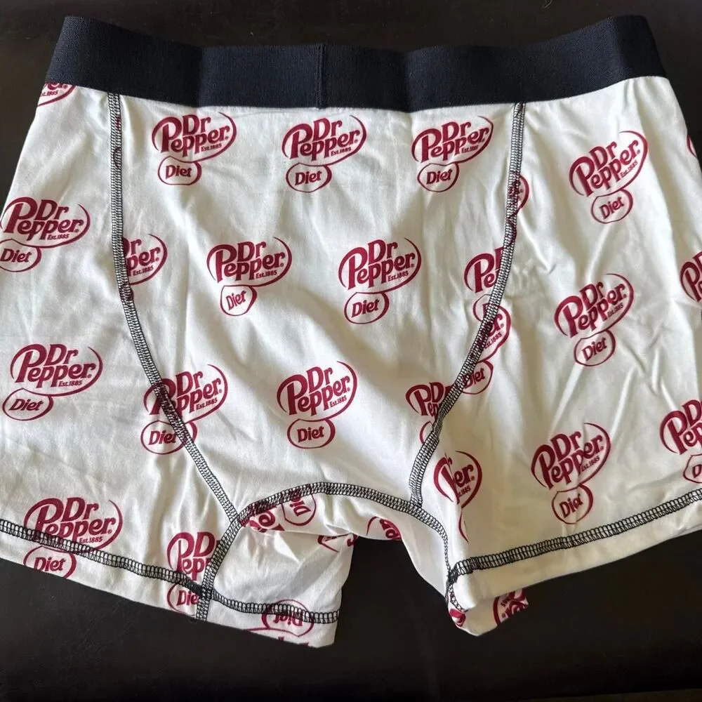 Men's Dr. Pepper Boxer Brief 36-38